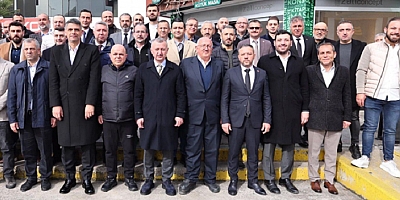 MOBESKO Başkanı Başoğul Esnaflarla Tahir ve Mustafa Başkanları ağırladı